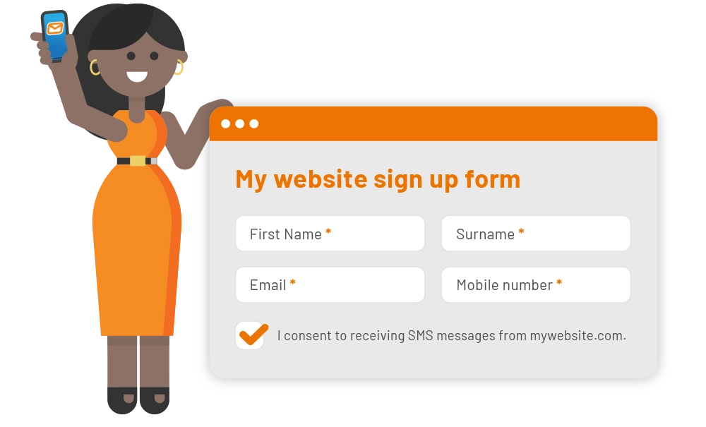 BulkSMS Webform